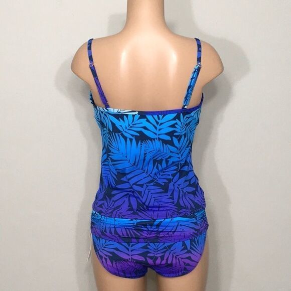 Push up Plunge laces tankini set. NWT - Picture 13 of 14